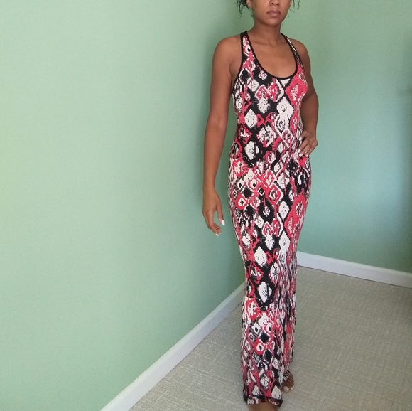 Arden b Maxi printed dress - Picture 5 of 9